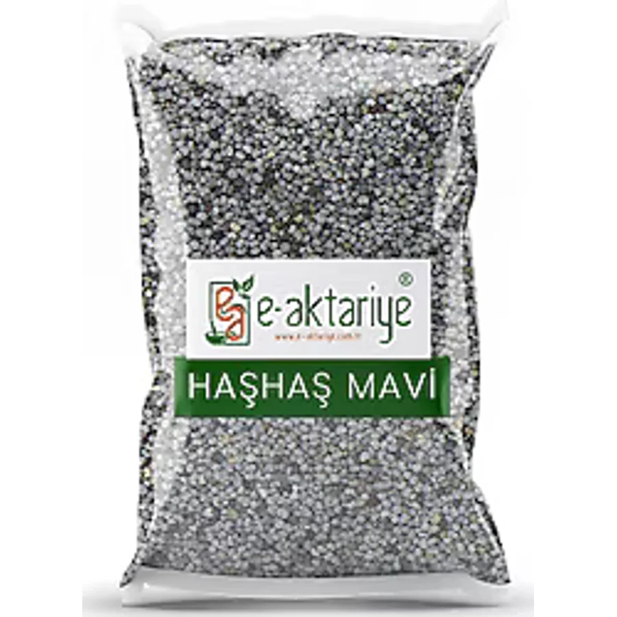 E-Aktariye Mavi Haşhaş Tane 500 gr