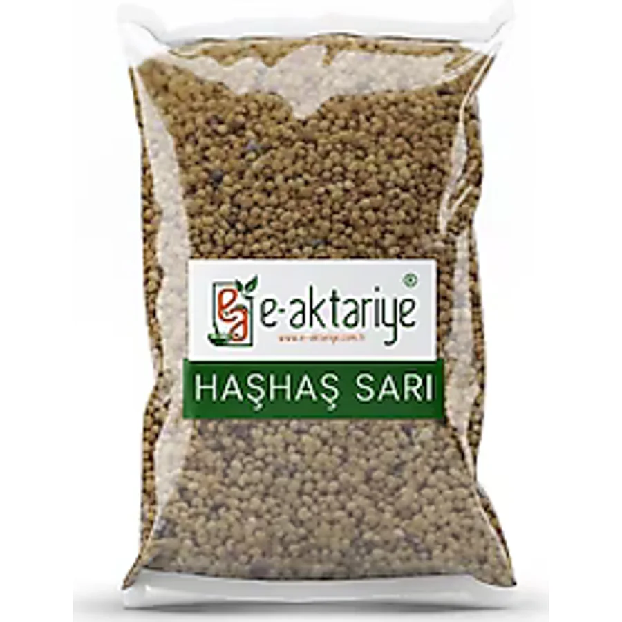 E-Aktariye Sarı Haşhaş Tane 1 kg