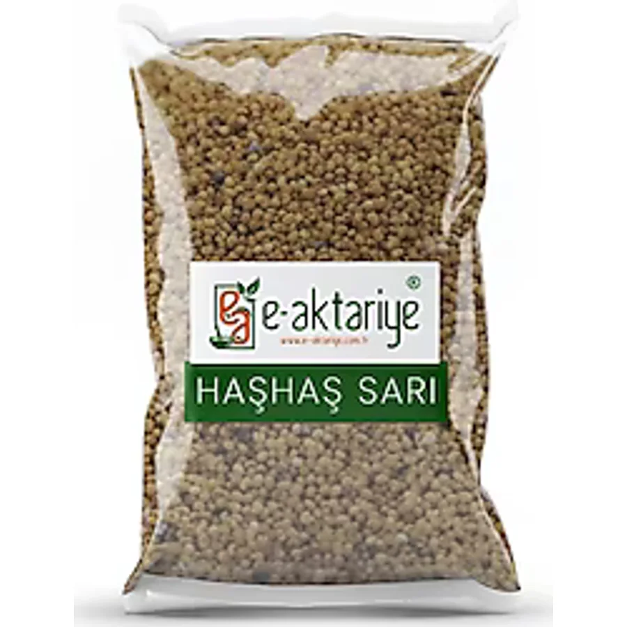 E-Aktariye Sarı Haşhaş Tane 250 gr