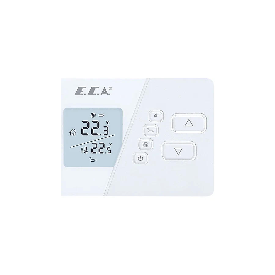 E.C.A. Poly Comfort 200 W Beyaz Kablosuz Oda Termostatı