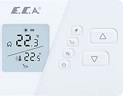 E.C.A. Poly Comfort 200 W Beyaz Kablosuz Oda Termostatı