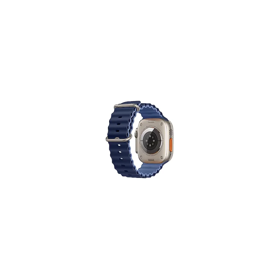 E2m Apple Watch 42-44-45-49mm Krd-28 Ocean Çift Renkli Lacivert Kordon