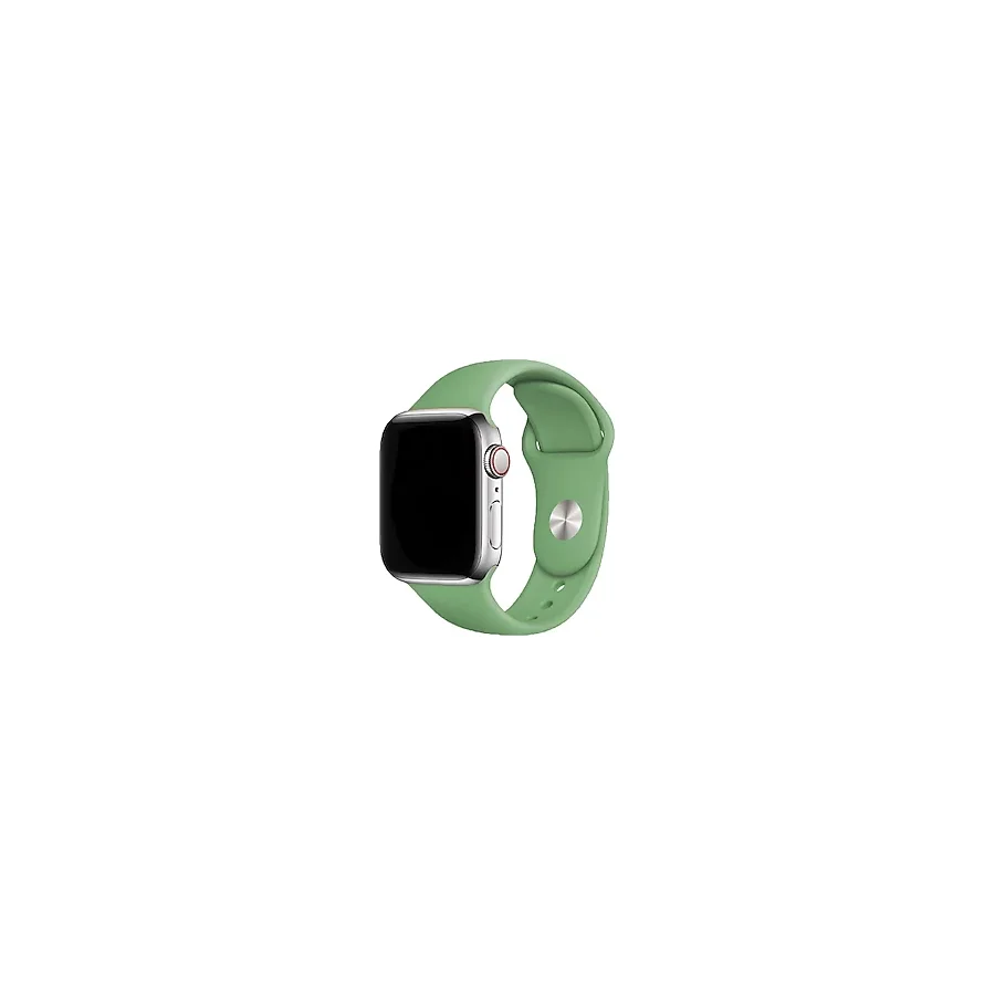 E2M Classic Silikon Apple Watch Kordon 42-44-45-49mm Yeşil