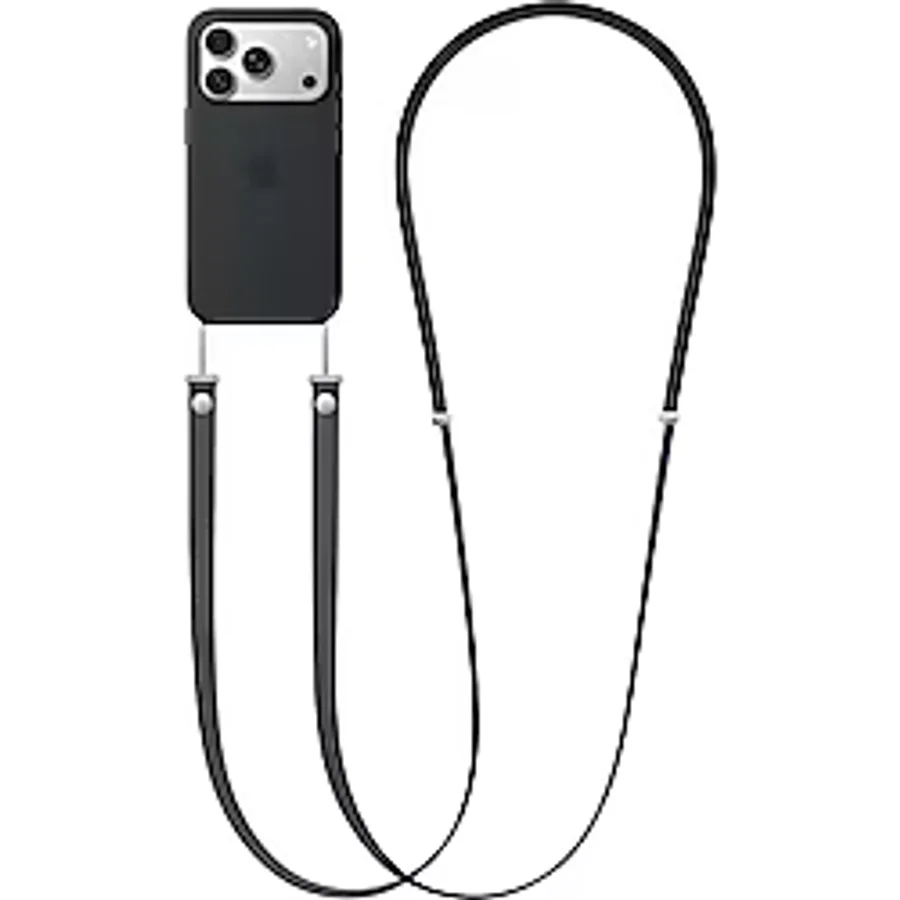 E2m Crossbody Strap Telefon Askısı Siyah