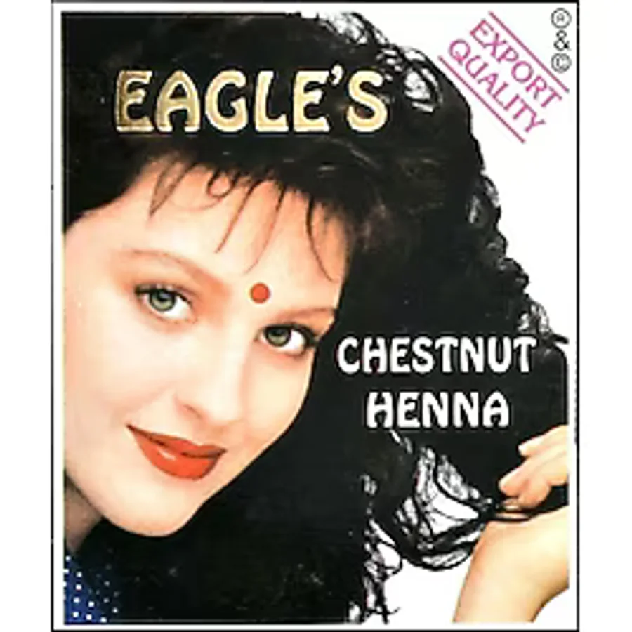 Eagles Hint Kınası Kestane Chestnut Orjinal Henna 6 lı Paket