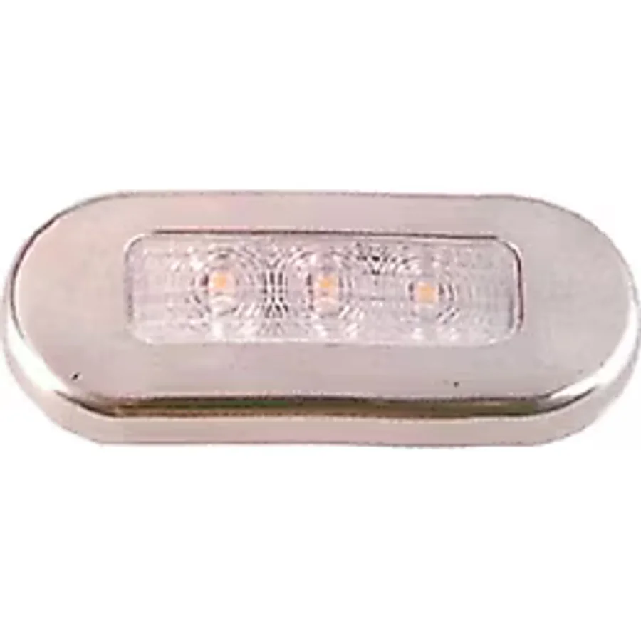 Easterner Krom Cerceveli Led Merdiven Lambasi 12V Beyaz
