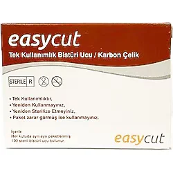 EASY CUT BİSTURİ UCU NO:15 100LÜK=1KUTU