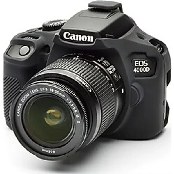 EasyCover Silikon Kılıf (Canon EOS 4000D Siyah)
