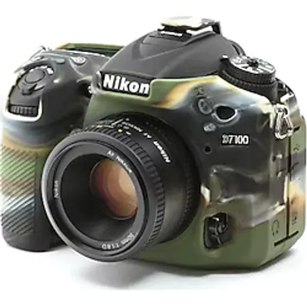 EasyCover Silikon Kılıf (Nikon D7100 / D7200 Kamuflaj)