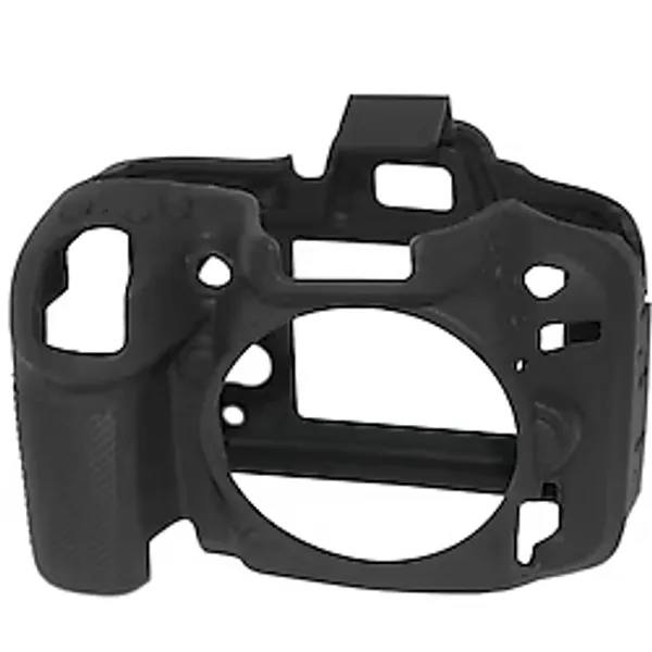 EasyCover Silikon Kılıf (Nikon D7100 / D7200 Siyah)