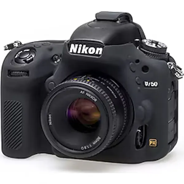 EasyCover Silikon Kılıf (Nikon D750 Siyah)