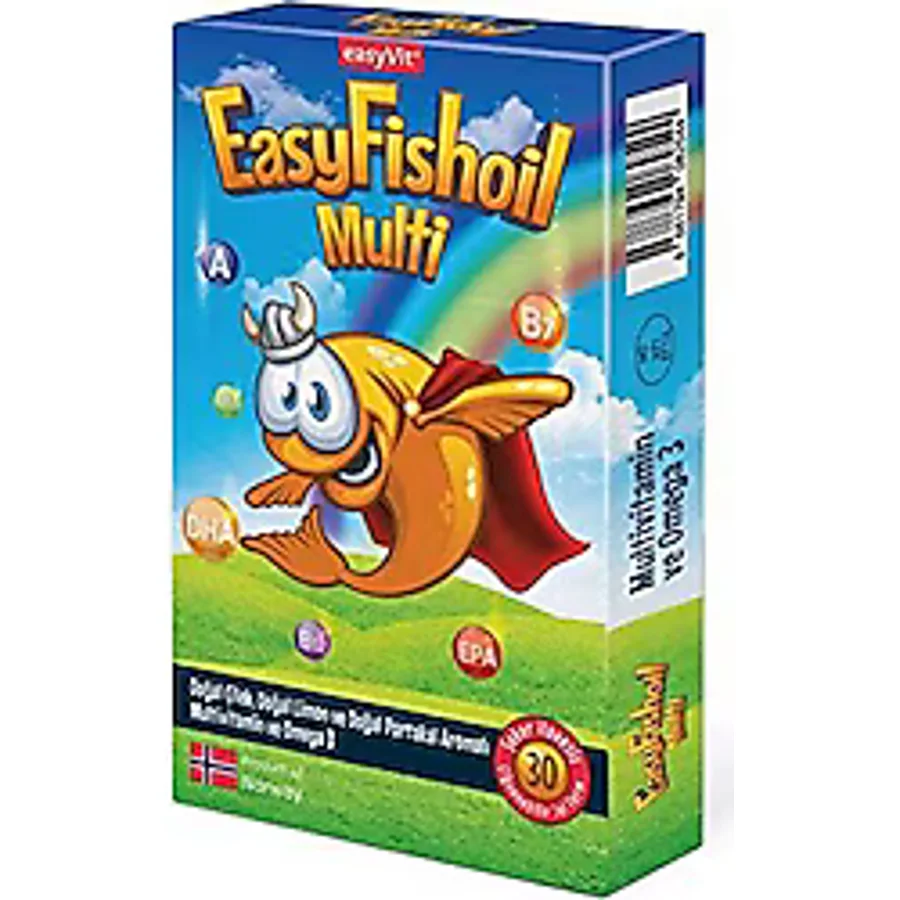 EasyVit EasyFishoil Multi Omega 3 30 Tablet