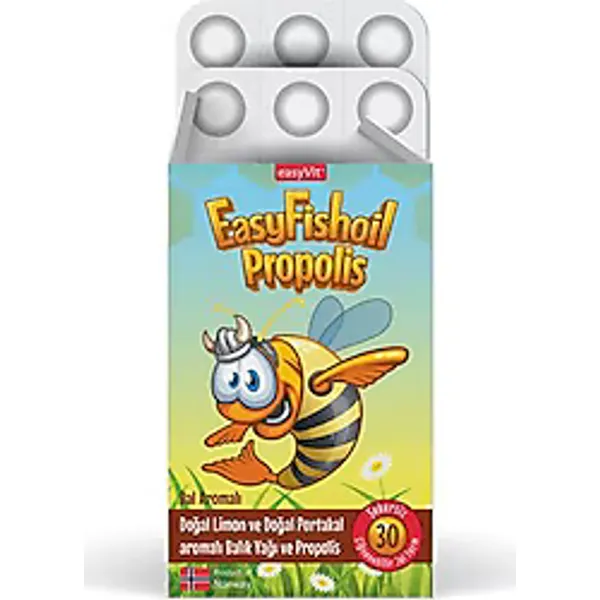 EasyVit Easyfishoil Propolis Omega 3 30 Tablet