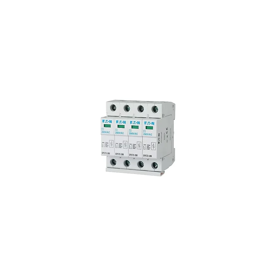 Eaton - SPCT2-385/4 - 4 Kutup, 385VAC, 20KA, C Sınıfı Parafudr - Y7-167606