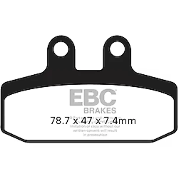 Ebc Fa256 Aprılıa Leonardo300 , Scarabeo 500 , Mana850 Ön Arka Fren Balatası