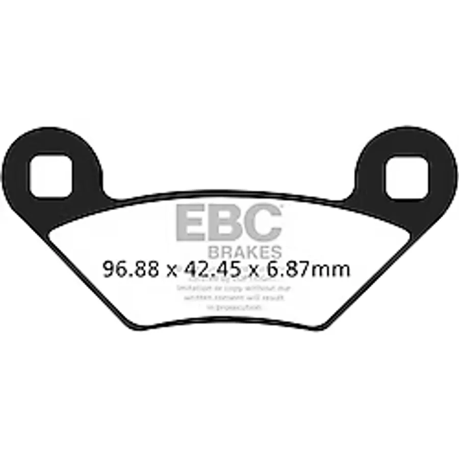 Ebc Fa475tt Polarıs Sportsman 400/570/800/1000 Carbon Ön Arka Fren Balatası