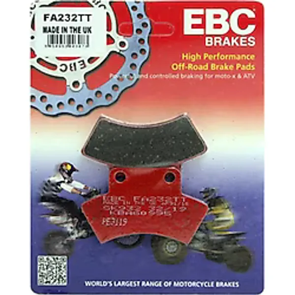 Ebc Motosiklet Ebc Brakes Atv Quad Arka Fren Balatası FA232TT