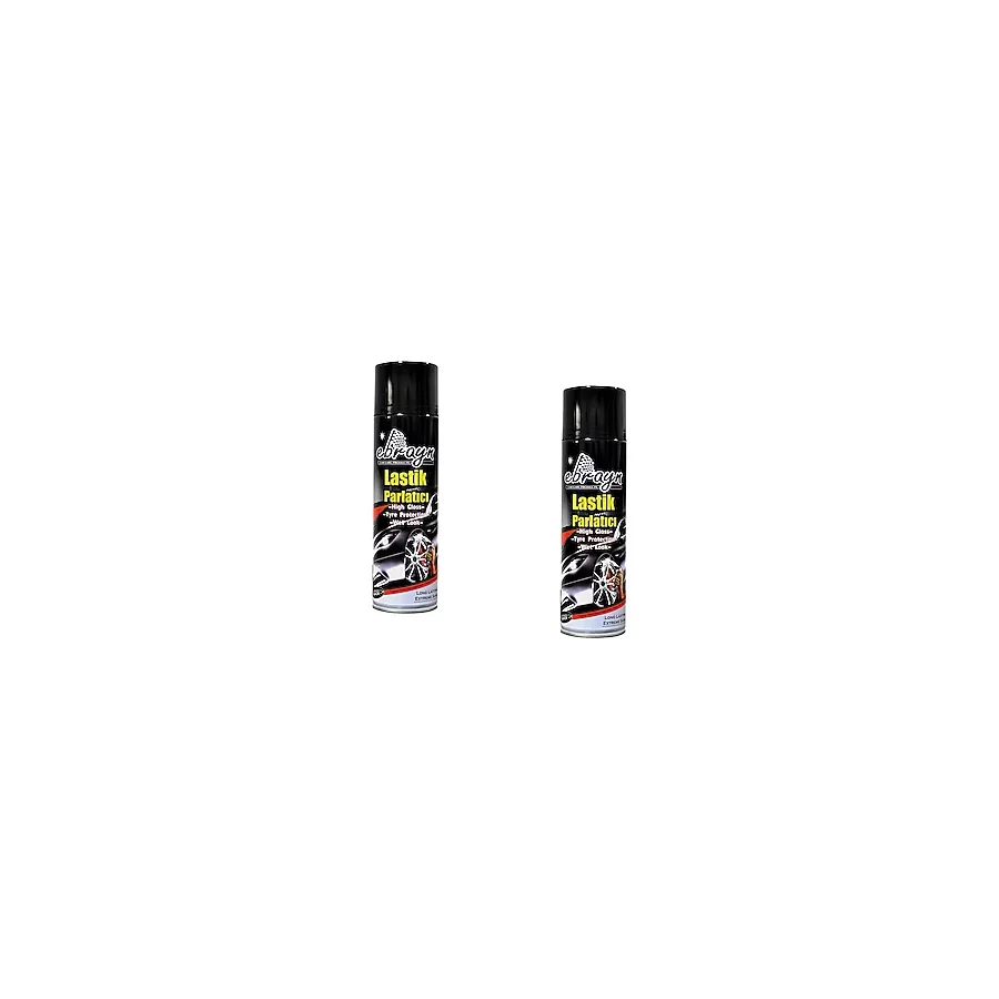 Ebrayn Premium Lastik Parlatıcı Aerosol Sprey 500 ml Yüksek Parlaklık ve Koruma Sağlayan