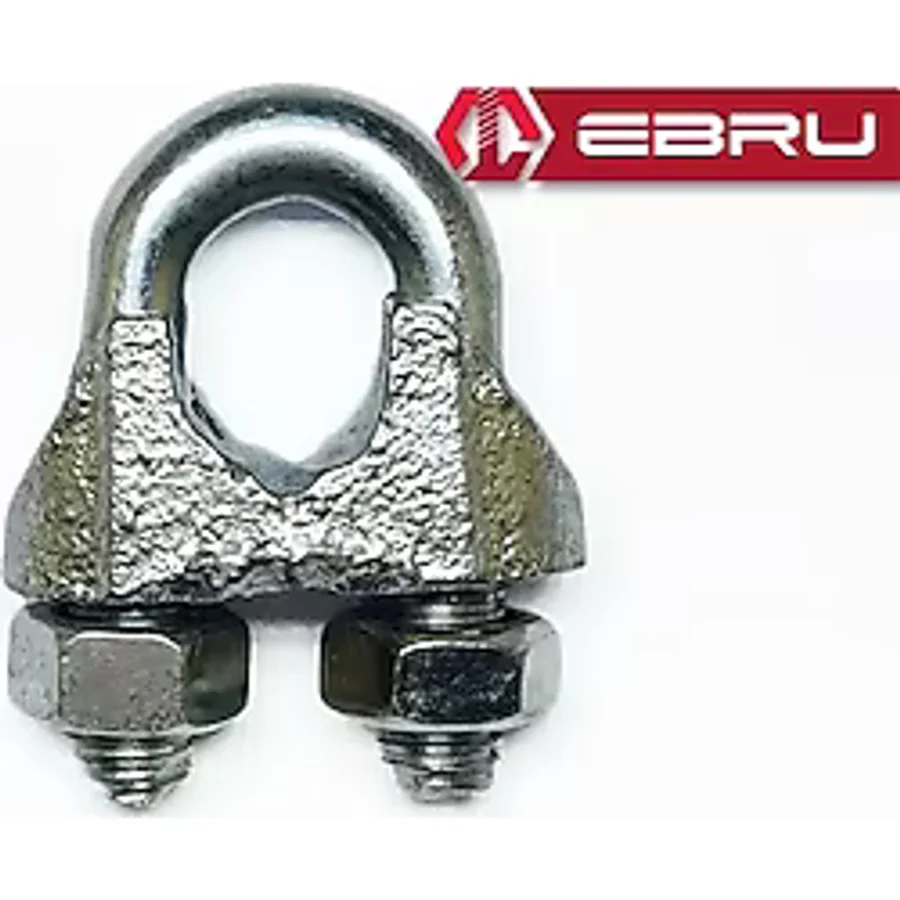 Ebru Çelik Halat Bağlama, Düğüm, Klemens 3 mm - 5 Adet