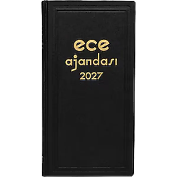 Ece Asya 17x33 cm Günlük 2027 Ticari Ajanda