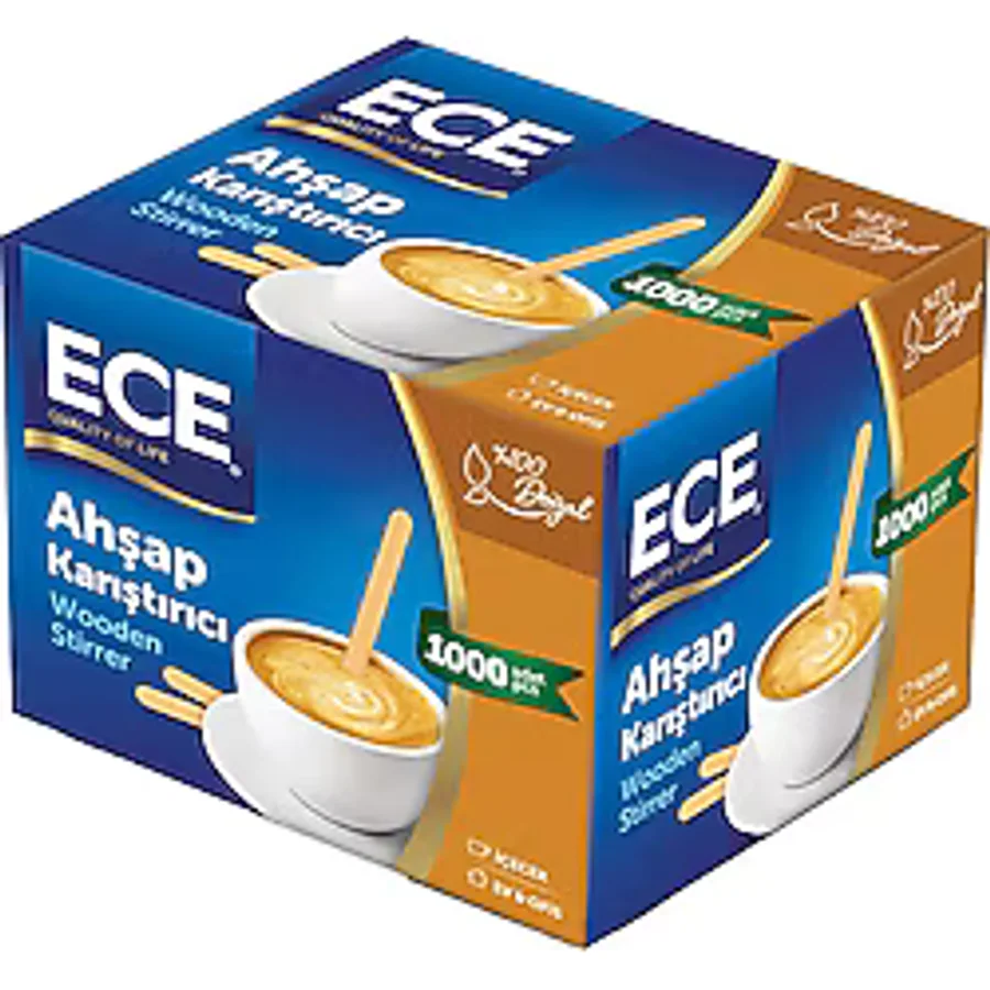 Ece Karıştırıcı Ahşap 11 cm 1000'li