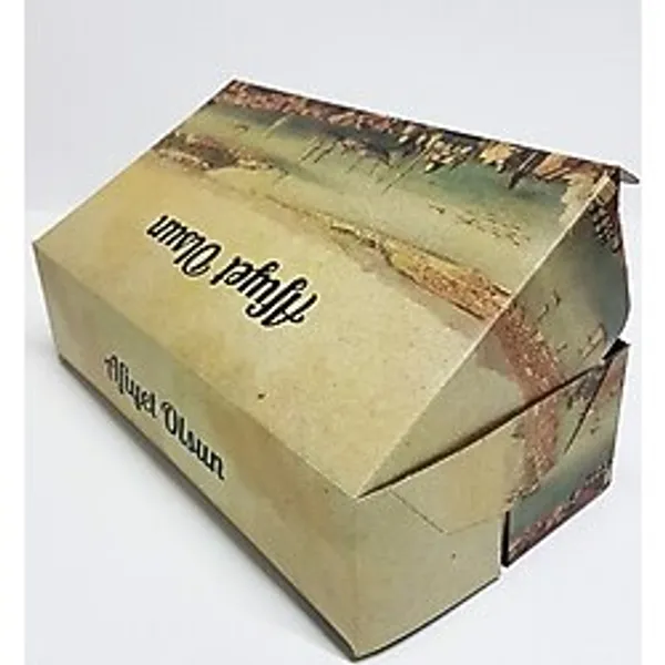 Ecen Plast 500 gr Kuru Pasta Kutusu - 100'LÜ Kraft