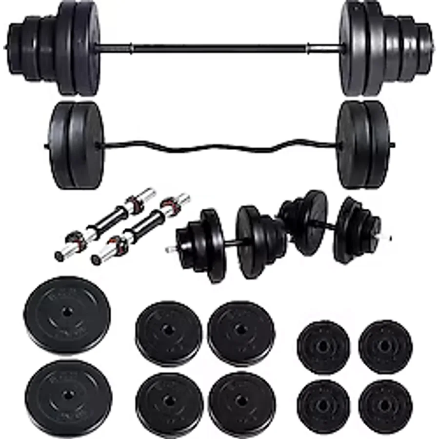 Ecg Spor 58 kg Z Bar Halter ve Dambıl Seti