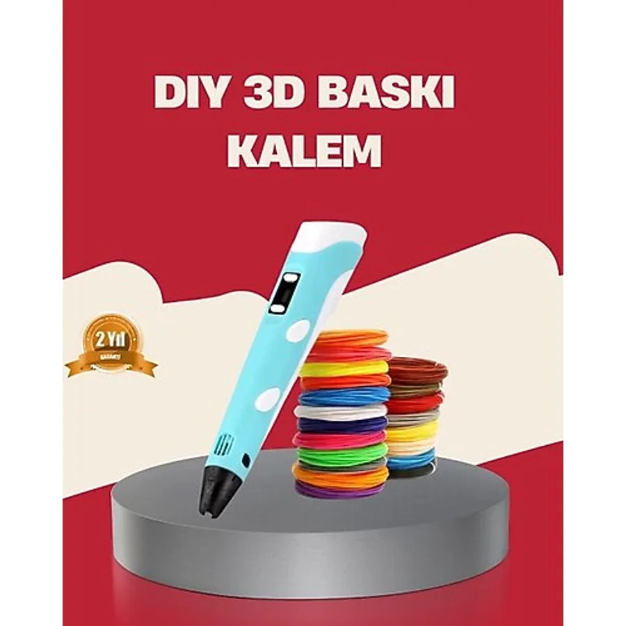 Eco Lounge Çocuklar İçin Güvenli 3D Yazıcı Kalem