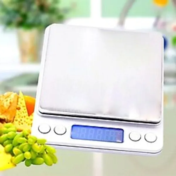 Eco Lounge Elektronik 3 kg Kapasiteli Dijital Hassas Kantar Mutfak Tartısı Terazi