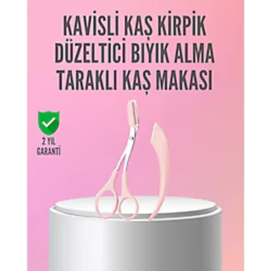 Eco Lounge Kaş ve Kirpik Şekillendirme İçin Yüz Bakım Makası
