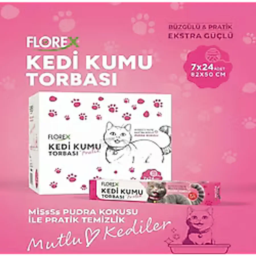 Eco Lounge Kedi Kumu Torbası Pudra Kokulu