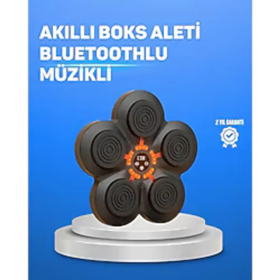 Eco Lounge Müzikli Boks Duvar Paneli Akıllı Işık Sistemli Refleks ve Kondisyon Aleti