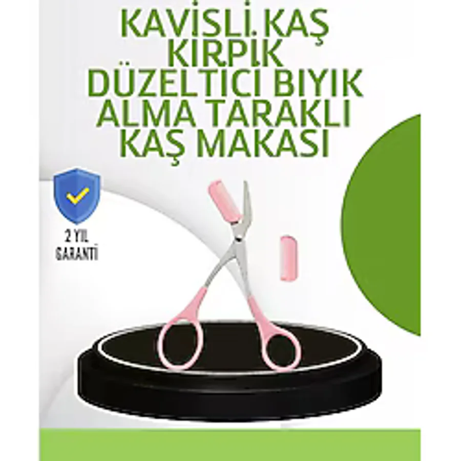 Eco Lounge Taşınabilir Kaş ve Kirpik Düzenleme Makası - Ergonomik Tasarım