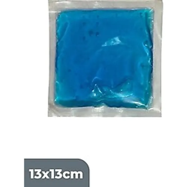 Eco Lounge Termojel Sıcak Soğuk Kompres Jel Buz Paketi, 5 Adet Soğutucu Jel Isıtıcı Jel Kompres 13CMX13CM