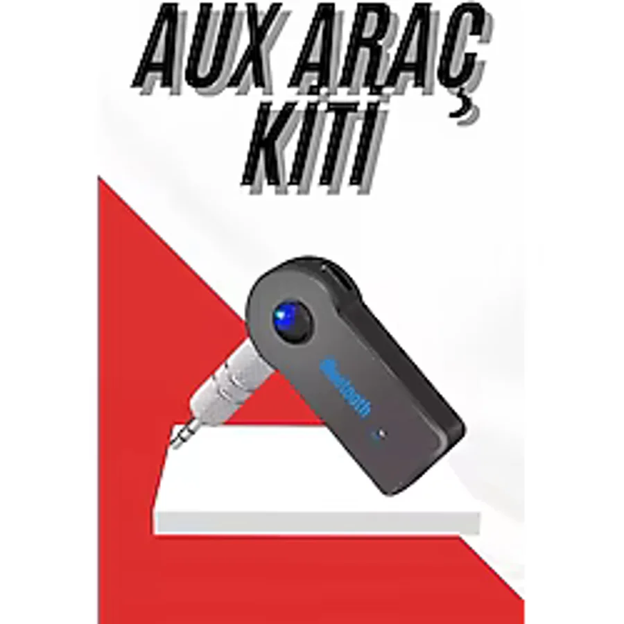 Eco Lounge Tüm Cihazlara Uyumlu Bluetooth Aux Araç Kiti Siyah