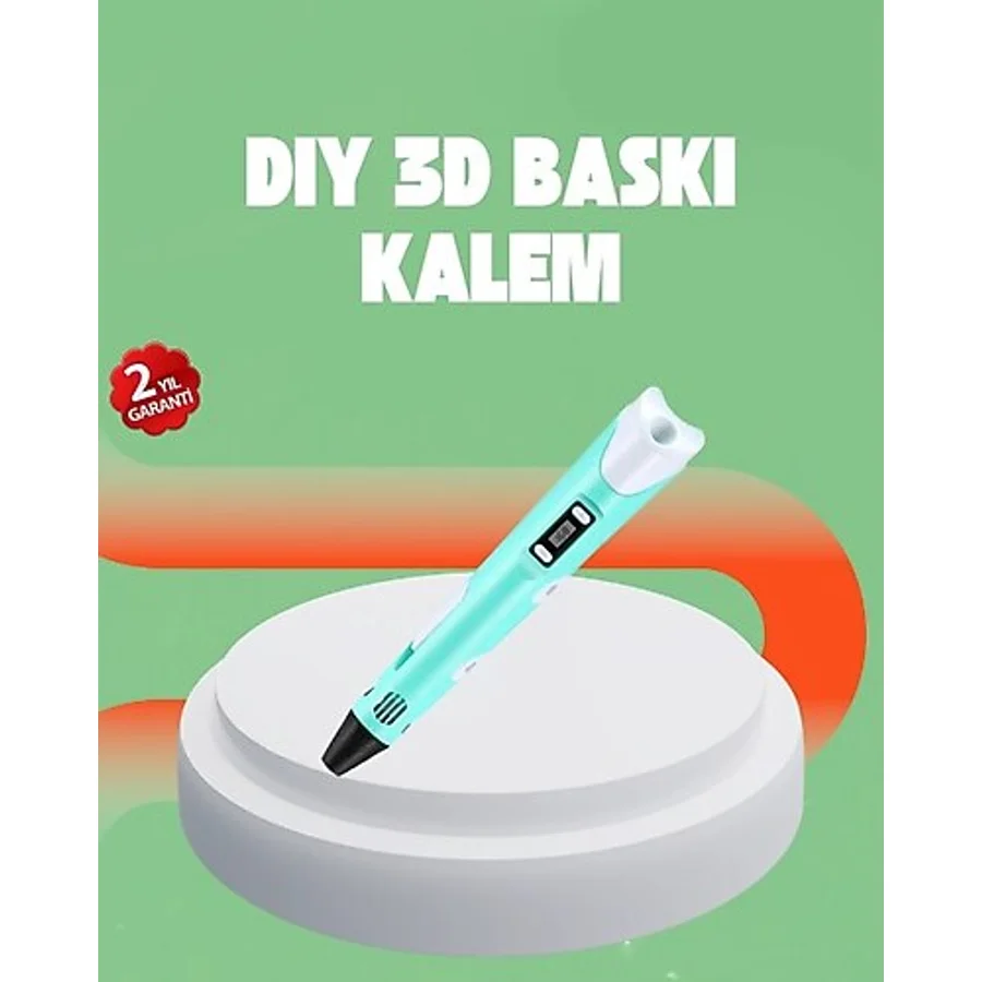 Eco Lounge Üç Boyutlu 3D Yazıcı Kalem Abs ve Pla Uyumlu