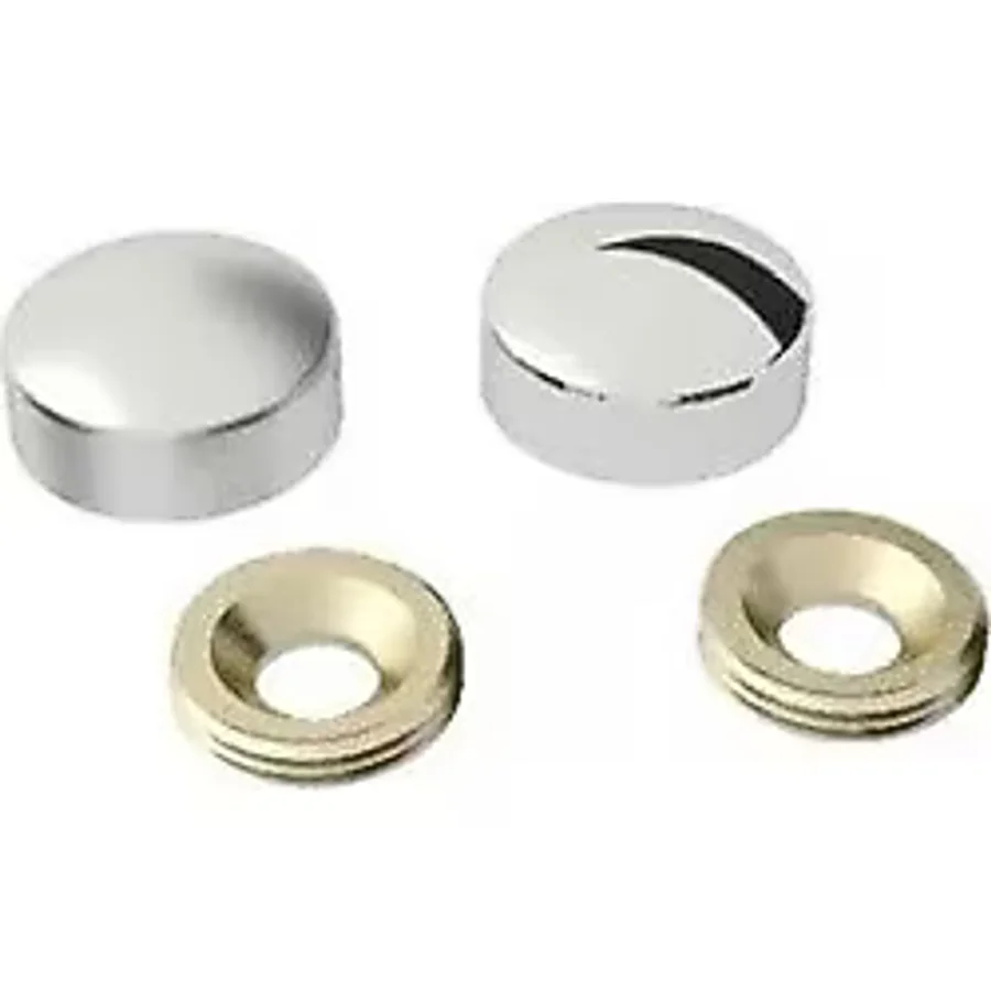 Eco Lounge Vida Kapama Kapağı 30 Mm, Krom - 2 Adet