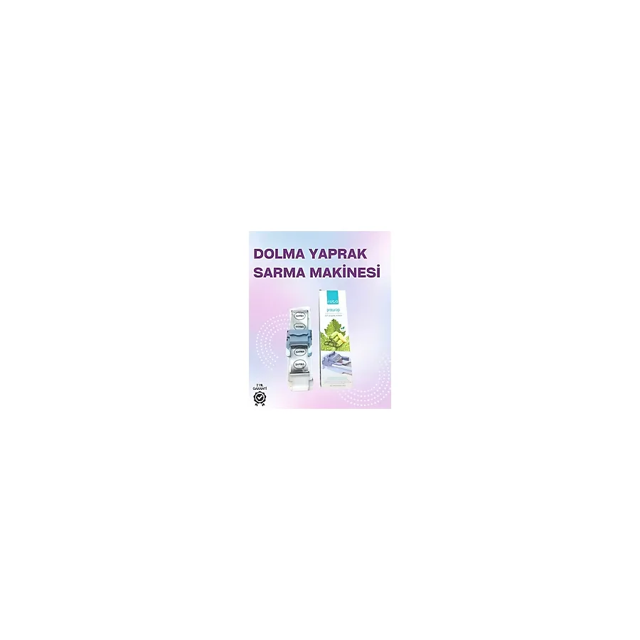 Eco Lounge Yaprak Sarma Makinesi - Üzüm, Lahana ve Pazı İçin Otomatik Sarım Kolaylığı.