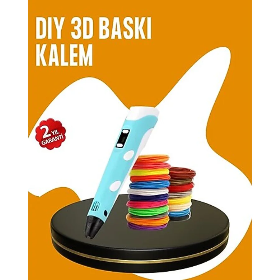 Eco Lounge Yaratıcı Çizim ve Modelleme İçin Profesyonel 3D Yazıcı Kalem