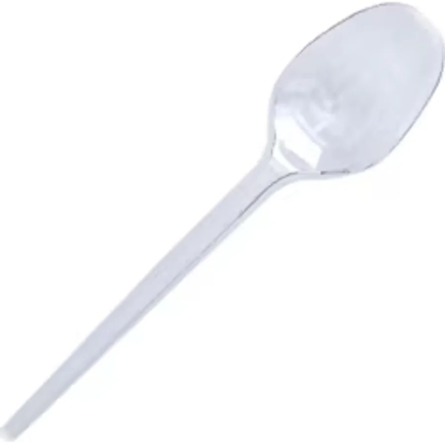 Eco Plastik Kaşık 100'lü Şeffaf