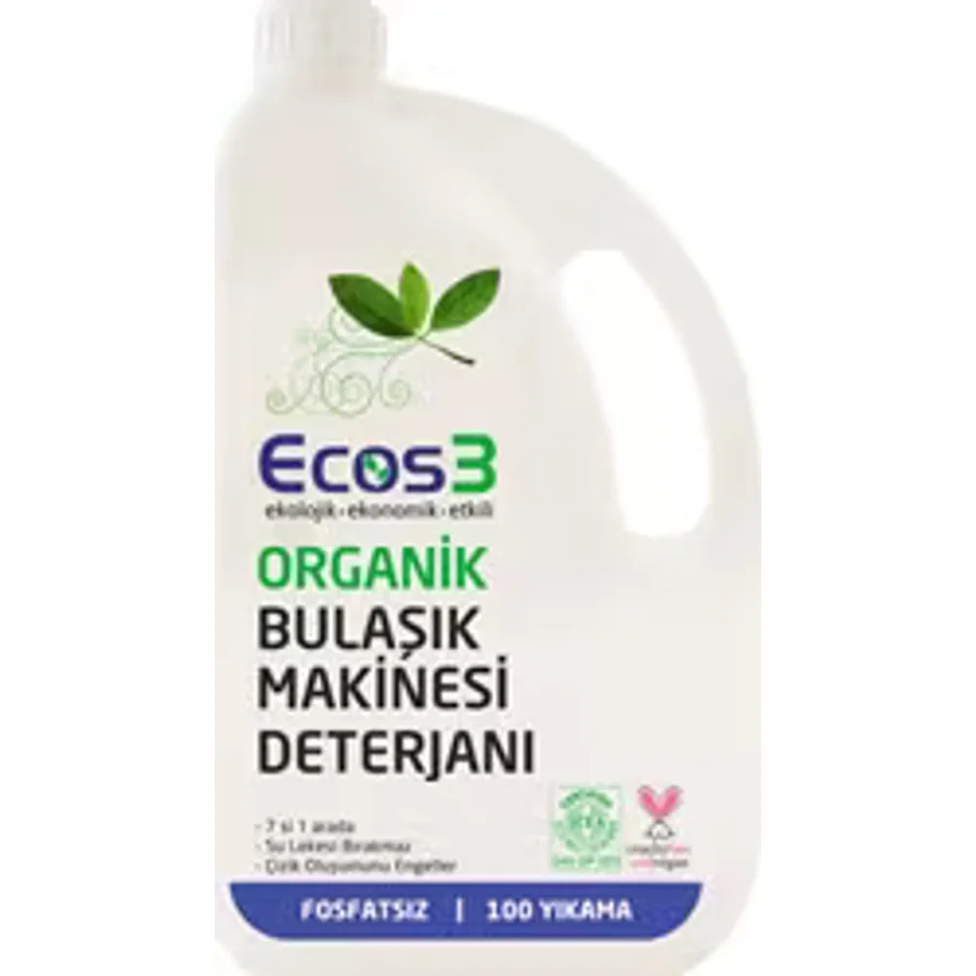 Ecos3 Organik 2500 ml Bulaşık Makinesi Jeli