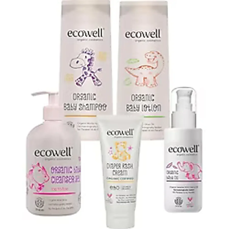Ecowell Organik Bebek Bakım Full Paket (5'li Ürün)