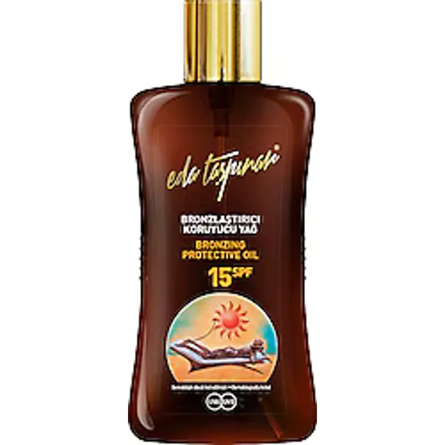 Eda Taşpınar Koruyucu 200 ml 15 Faktör Bronzlaştırıcı Yağ