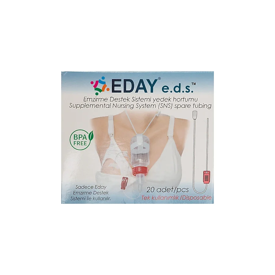 Eday Eds Emzirme Destek Sistemi Yedek Hortum 20 Adet