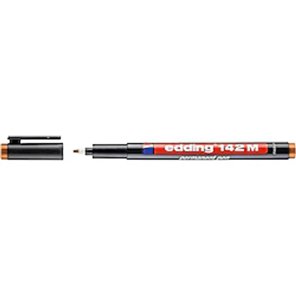 Edding 142M Asetat Kalemi Turuncu