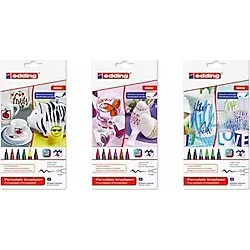 Edding 4200 Porselen Kalemleri 18 Li Karışık Paket - Renkli