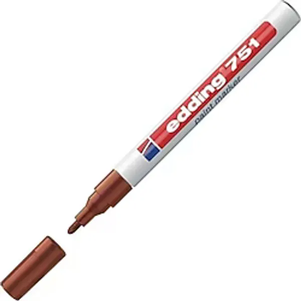 Edding 751 Kahverengi Dekorasyon Marker Kalemi