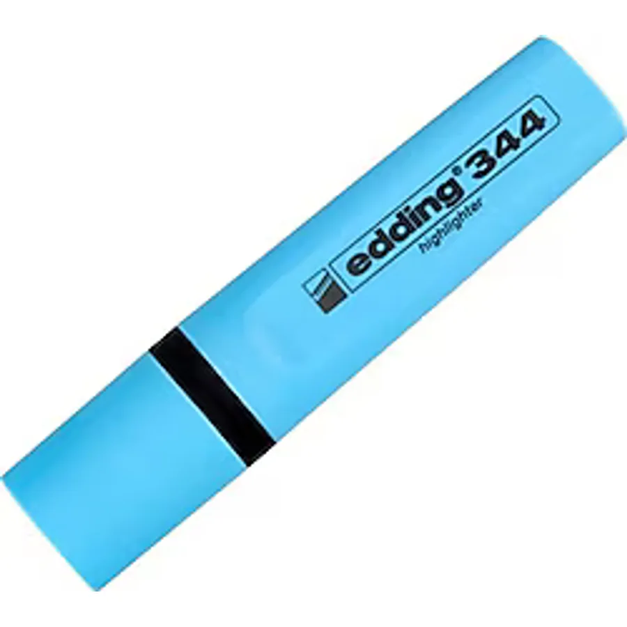 Edding E-344 Mavi Fosforlu Kalem