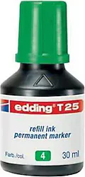 Edding T25 Permanent Yeşil Mürekkep