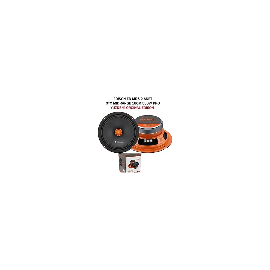 Edison Ed-Mr6 Profesyonel 16Cm Midrange Hoparlör 500Wat